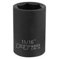 Performance Tool 1/2 In Dr. Impact Socket 11/16 In Socket Imp 11/1, M805 M805